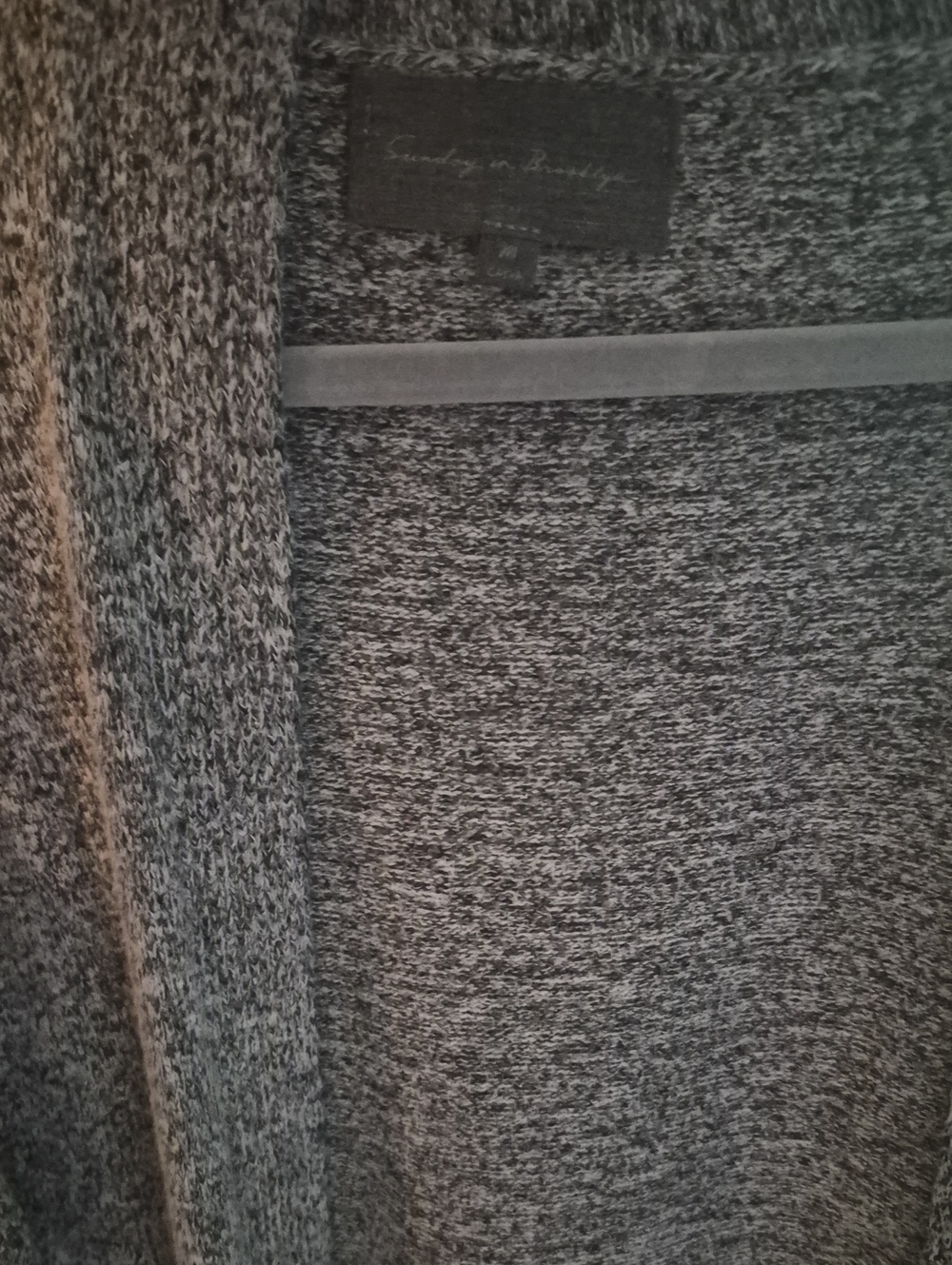 Sunday in Brooklyn Gray Marled Women's Cardigan